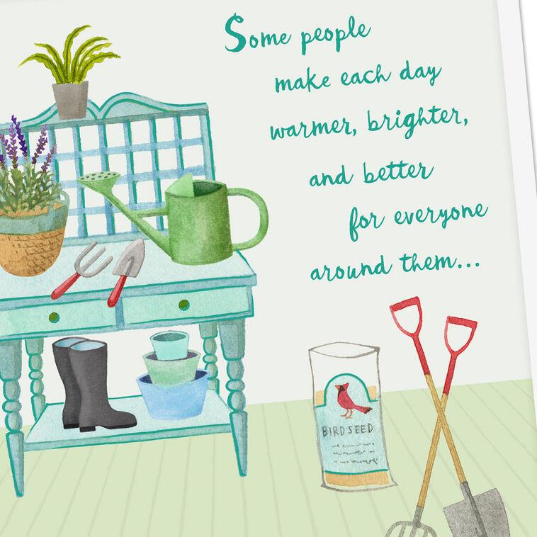 Hallmark You Make Each Day Brighter And Better Birthday Card