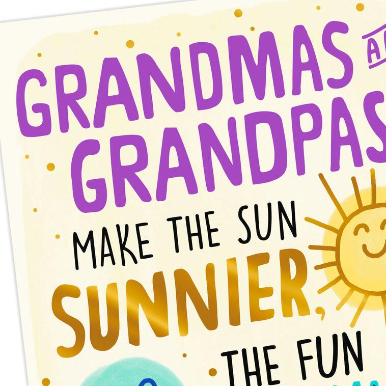 Hallmark You Make Everything Way Better Grandparents Day Card From Kids