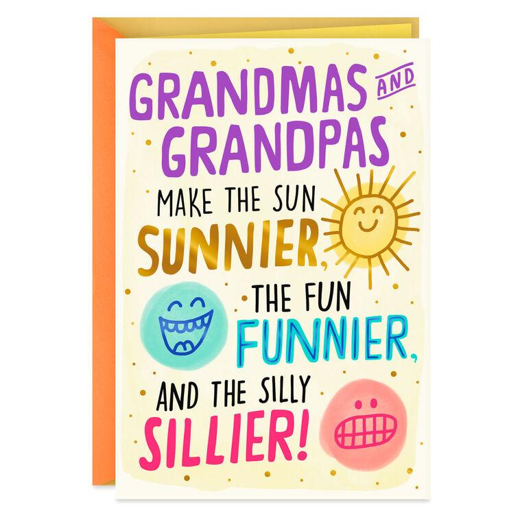 hallmark You Make Everything Way Better Grandparents Day Card From Kids