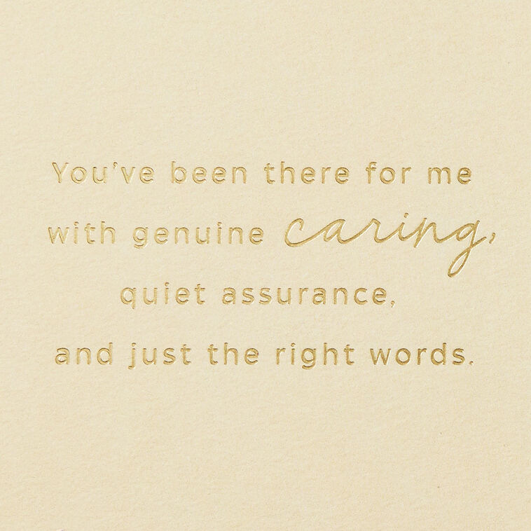 Hallmark You Make Me Feel So Blessed Friendship Card