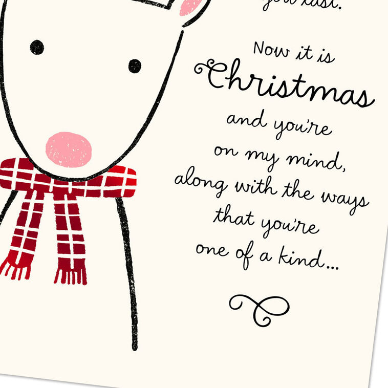 Hallmark You Make Me So Proud Christmas Card For Granddaughter