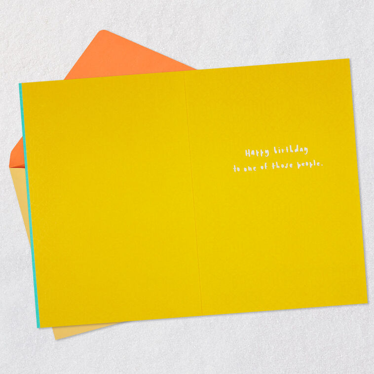 Hallmark You Make Others Happy By Simply Being You Birthday Card