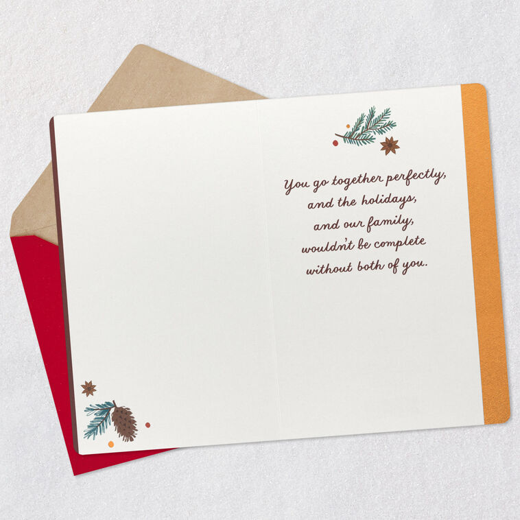 Hallmark You Make Our Family Complete Holiday Card For Both