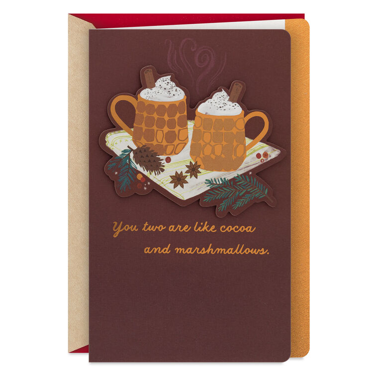 hallmark You Make Our Family Complete Holiday Card for Both