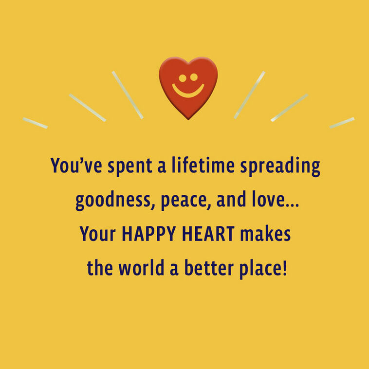 Hallmark You Make The World A Better Place 60th Birthday Card