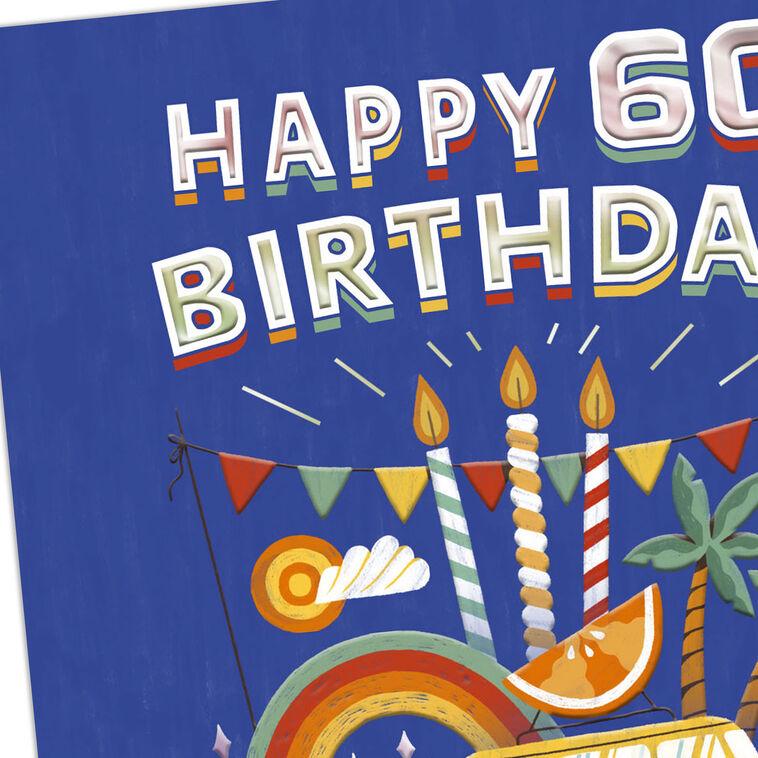 Hallmark You Make The World A Better Place 60th Birthday Card