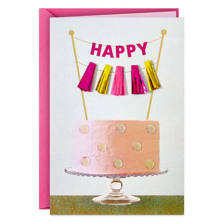 hallmark You Make Your Birthday Sparkle Birthday Card
