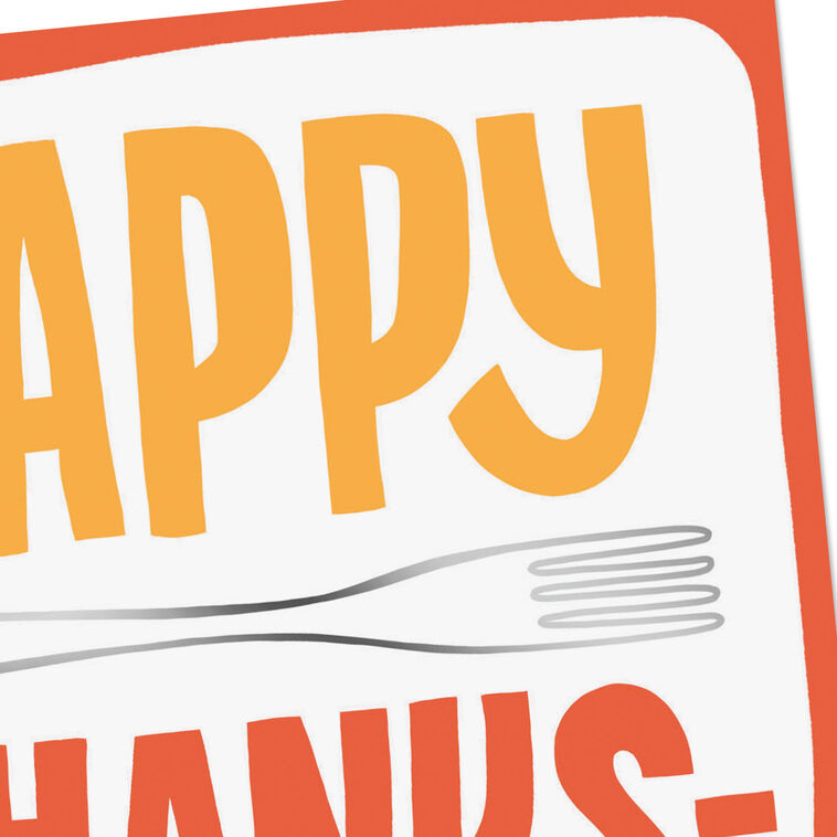 Hallmark You Might Like Seconds Funny Thanksgiving Card
