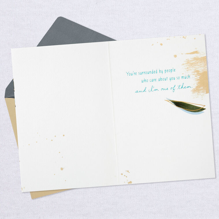 Hallmark You Never Have To Handle The Hard Times Alone Thinking Of You Card