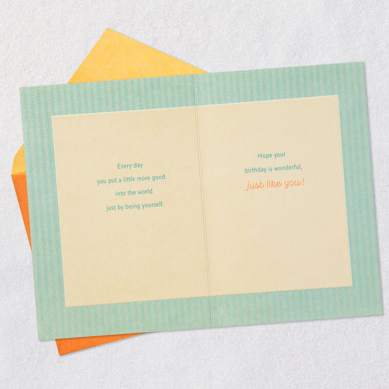 Hallmark You Put Good Into The World 13th Birthday Card For Grandson