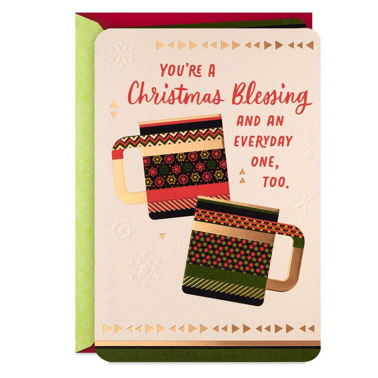 hallmark You Put Love and Joy Into the World Christmas Card for Friend
