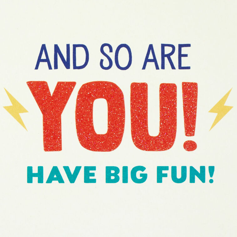 Hallmark You're A Big Deal 9th Birthday Card For Kids