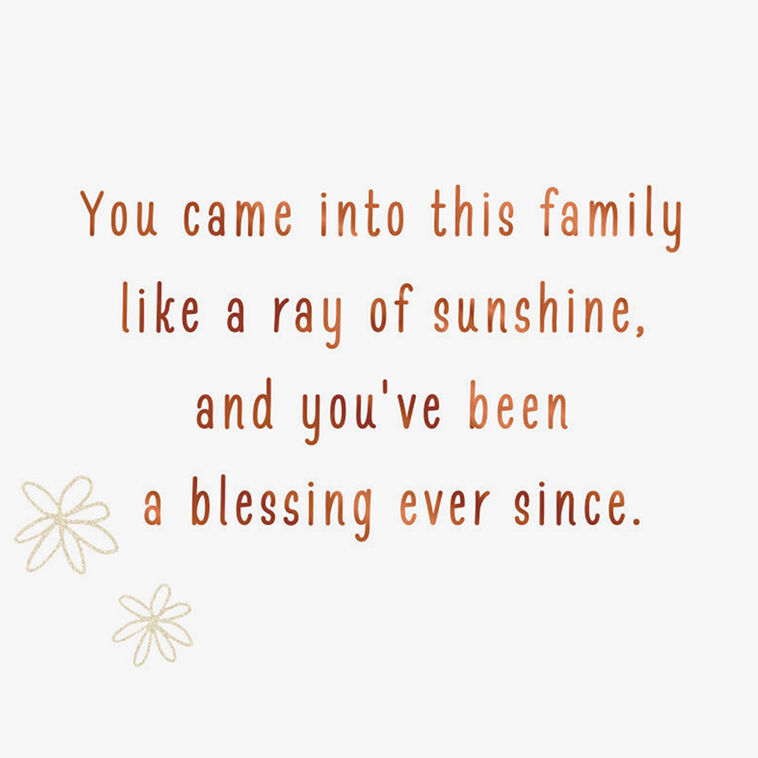 Hallmark You're A Blessing Birthday Card For Granddaughter