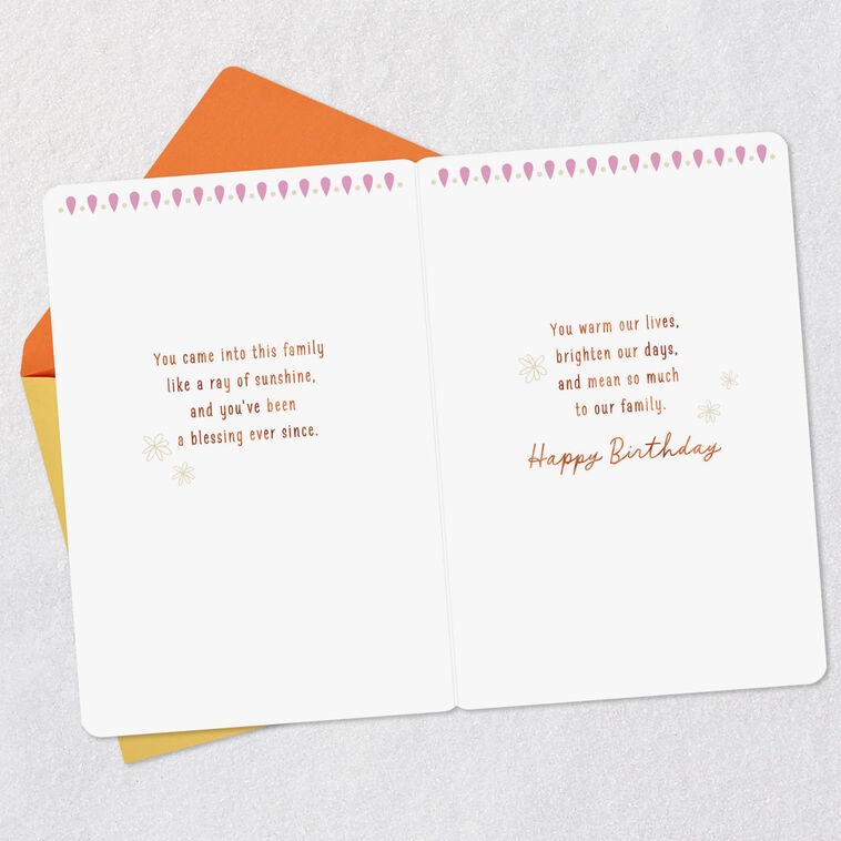 Hallmark You're A Blessing Birthday Card For Granddaughter