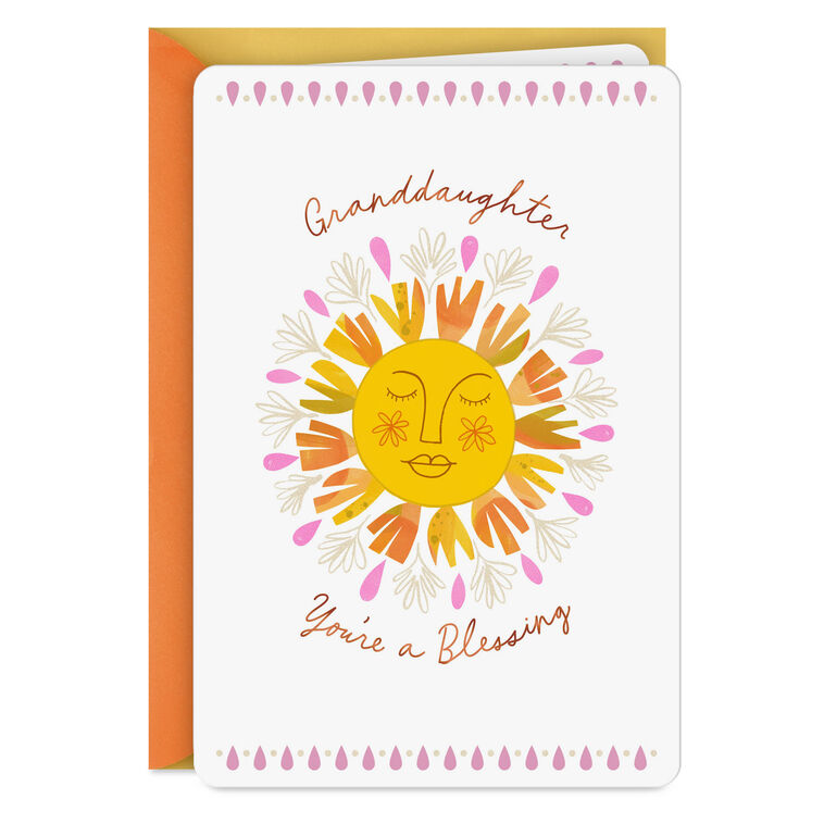 hallmark You're a Blessing Birthday Card for Granddaughter