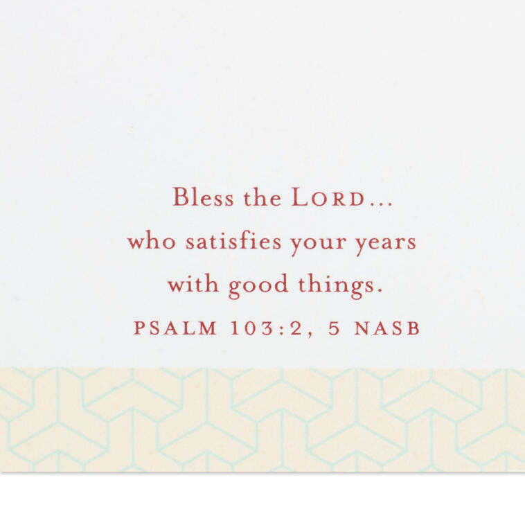 Hallmark You're A Blessing Religious Birthday Card For Brother
