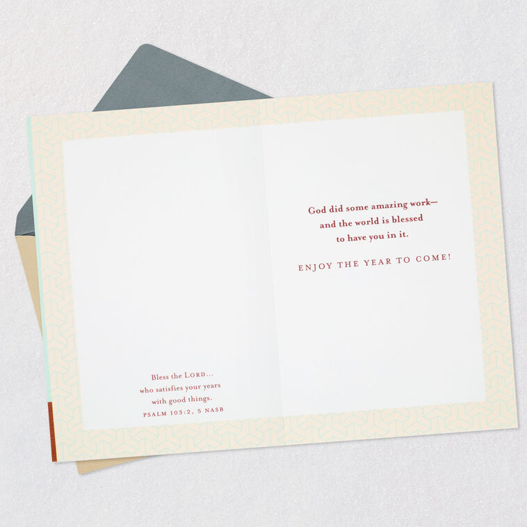 Hallmark You're A Blessing Religious Birthday Card For Brother