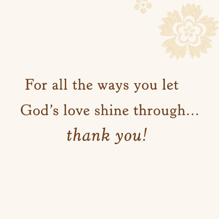 Hallmark You're A Blessing To Many Religious Clergy Appreciation Card