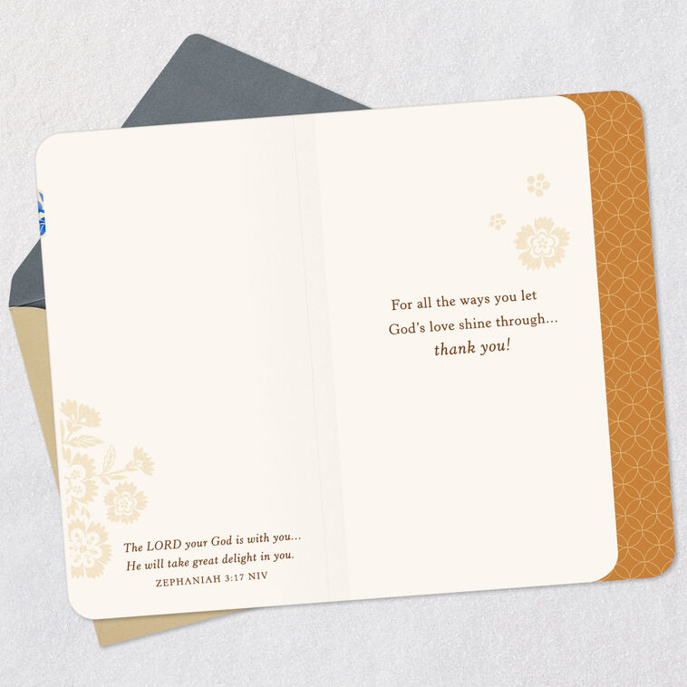 Hallmark You're A Blessing To Many Religious Clergy Appreciation Card