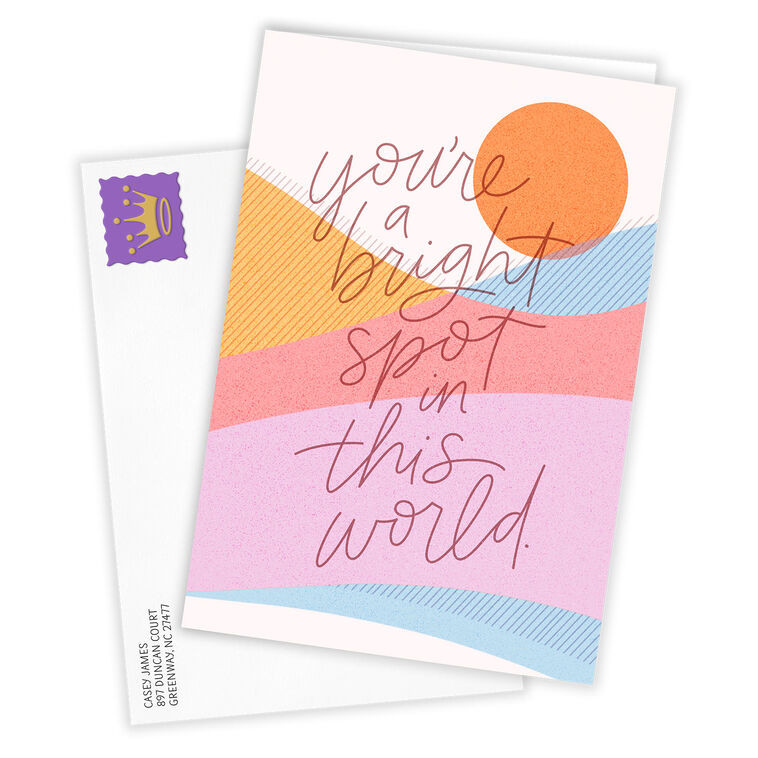 Hallmark You're A Bright Spot Custom Mother's Day Card