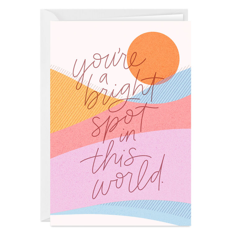 hallmark You're a Bright Spot Custom Mother's Day Card