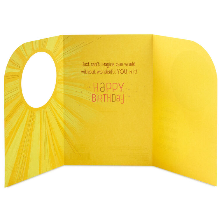 Hallmark You're A Bright Spot In Our Universe Birthday Card For Son