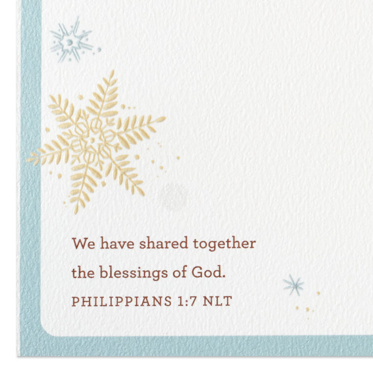 Hallmark You're A Gift And A Blessing Religious Christmas Card For Daughter