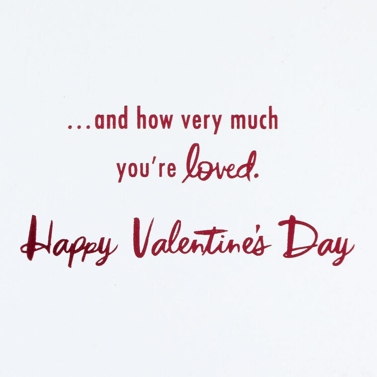 Hallmark You're A Gift To Our Family Valentine's Day Card For Grandson