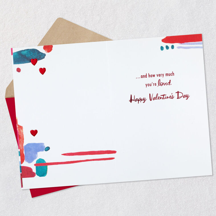 Hallmark You're A Gift To Our Family Valentine's Day Card For Grandson