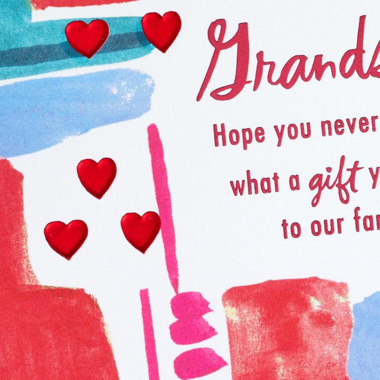 Hallmark You're A Gift To Our Family Valentine's Day Card For Grandson