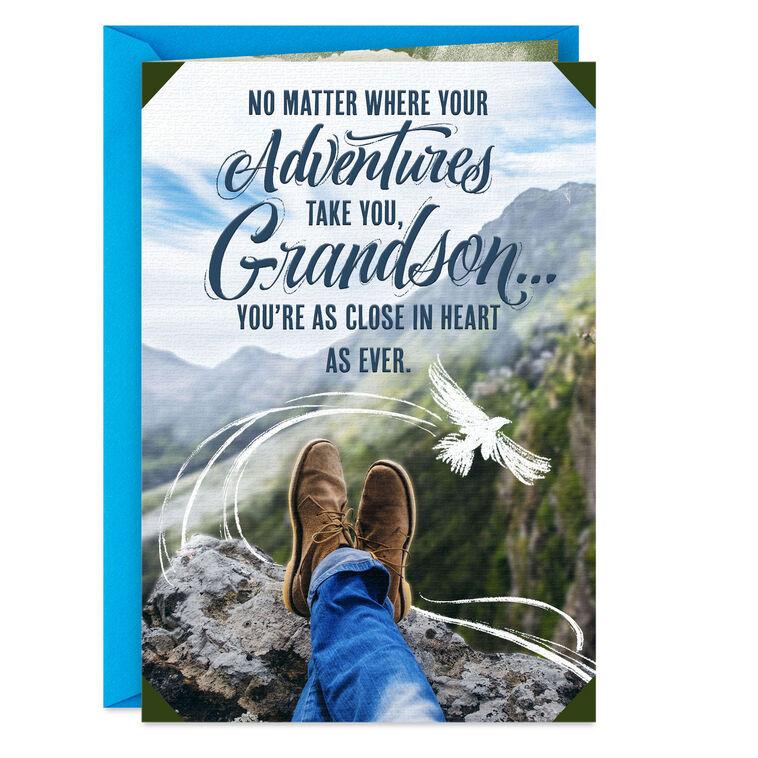 hallmark You're a Gift to This Family Birthday Card for Grandson