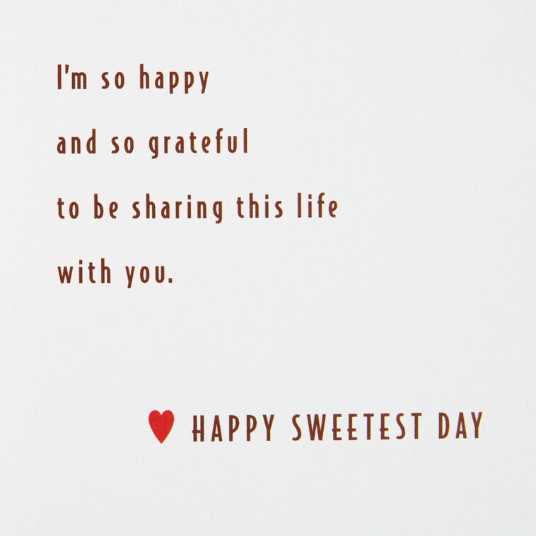 Hallmark You're A Good Man Romantic Sweetest Day Card For Husband