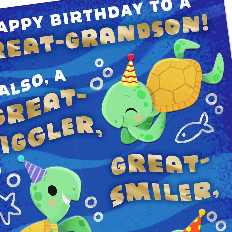 Hallmark You’re A Great Everything Birthday Card For Great-Grandson