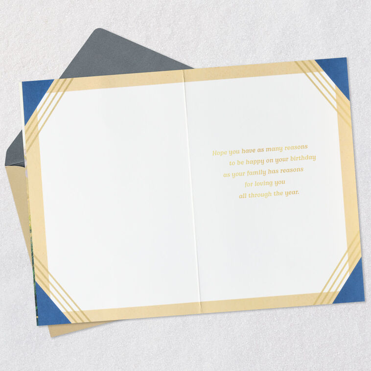 Hallmark You're A Great Man Dad And Grandpa Birthday Card From Us