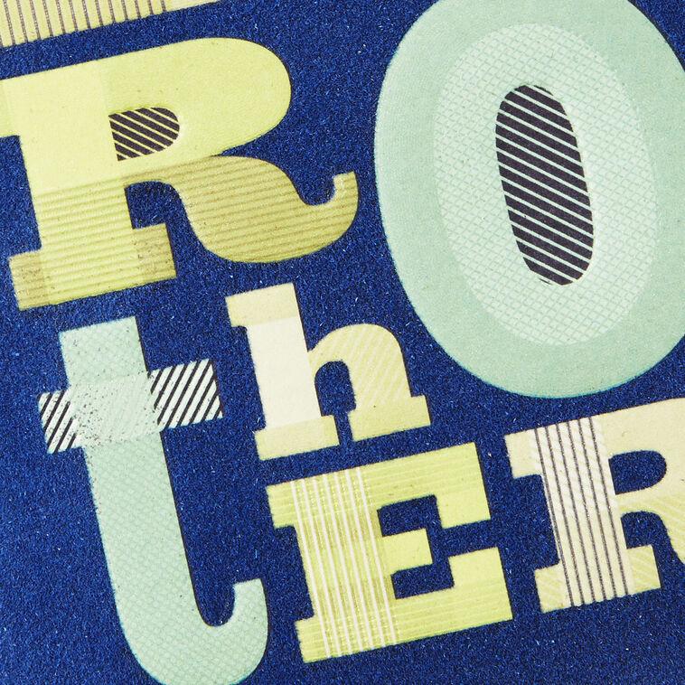 Hallmark You're A One-of-a-Kind Brother Birthday Card