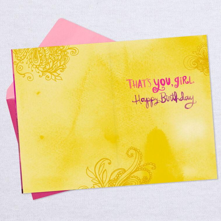 Hallmark You're A Showstopper High Heels Birthday Card For Her