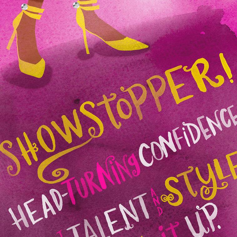 Hallmark You're A Showstopper High Heels Birthday Card For Her