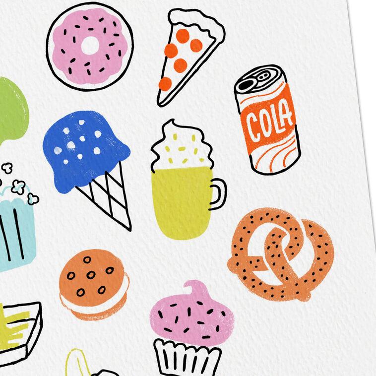 Hallmark You're A Straight-Up Snack Funny Birthday Card