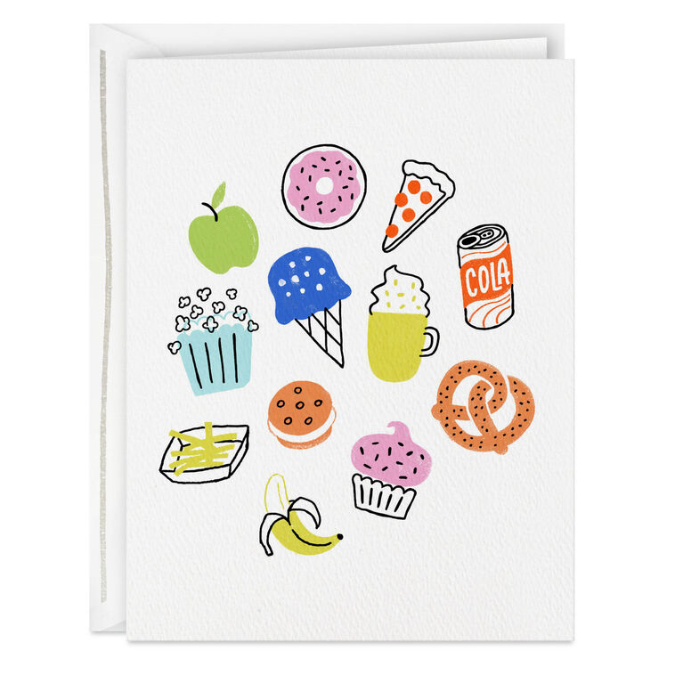 hallmark You're a Straight-Up Snack Funny Birthday Card