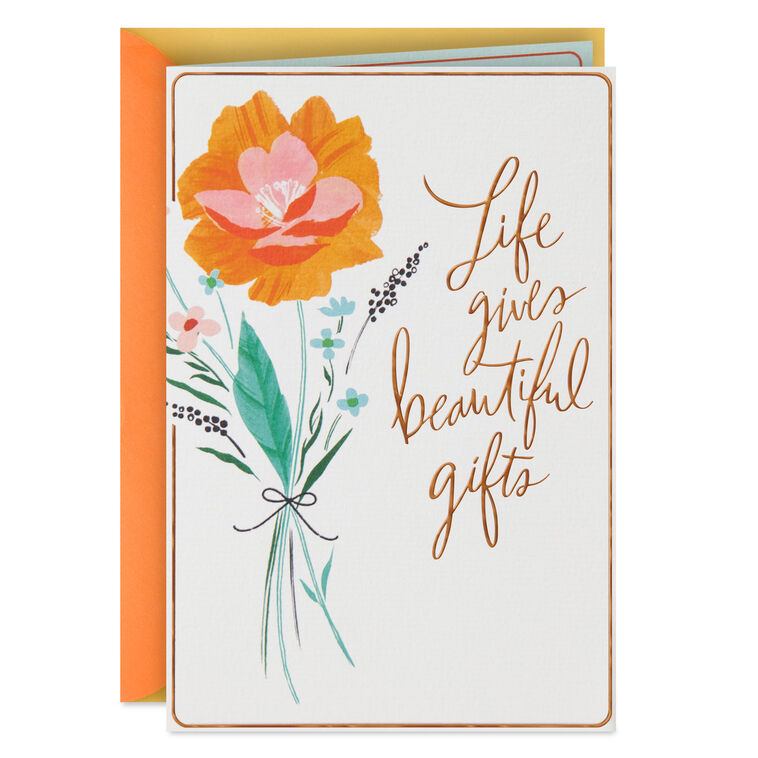hallmark You're a Wonderful Gift Birthday Card for Sister