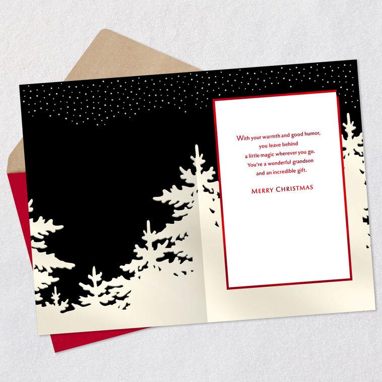 Hallmark You're A Wonderful Grandson Christmas Card