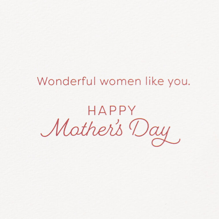 Hallmark You're A Wonderful Woman Mother's Day Card For Aunt