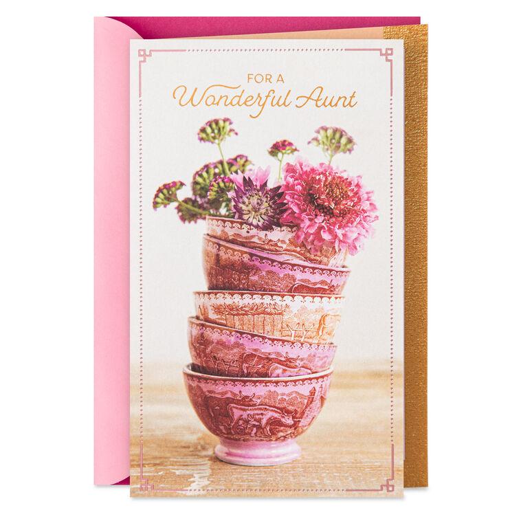 hallmark You're a Wonderful Woman Mother's Day Card for Aunt