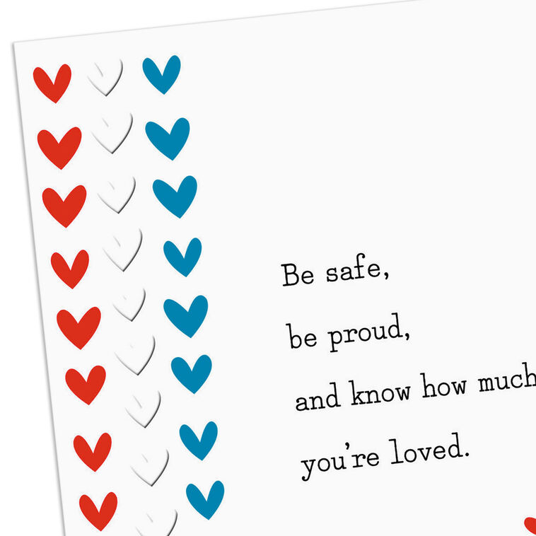 Hallmark You're Always Home In Our Hearts Military Miss You Card