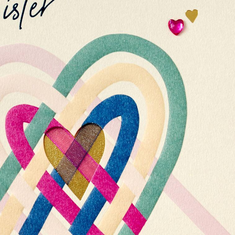 Hallmark You're Always In My Heart Birthday Card For Sister