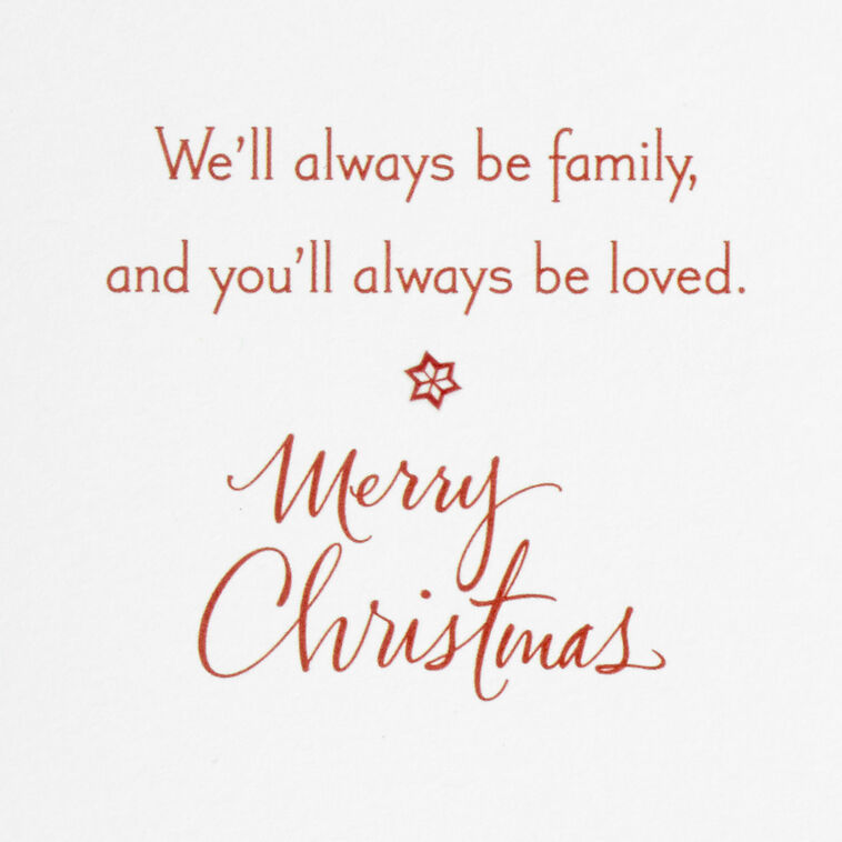Hallmark You're Always Loved Christmas Card For Brother
