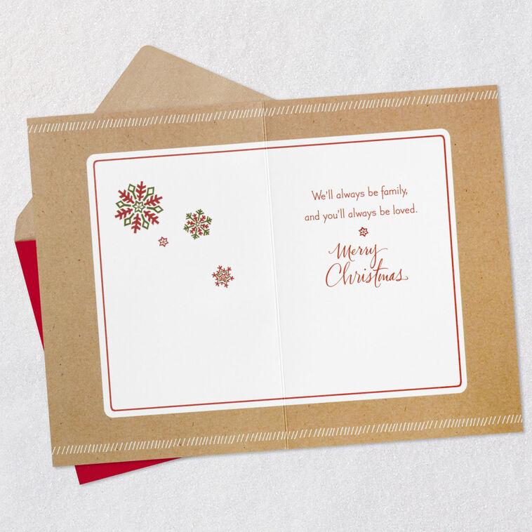Hallmark You're Always Loved Christmas Card For Brother