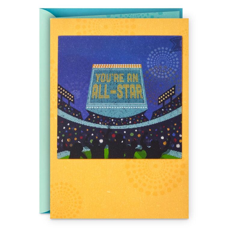 hallmark You're an All-Star Birthday Card for Grandson