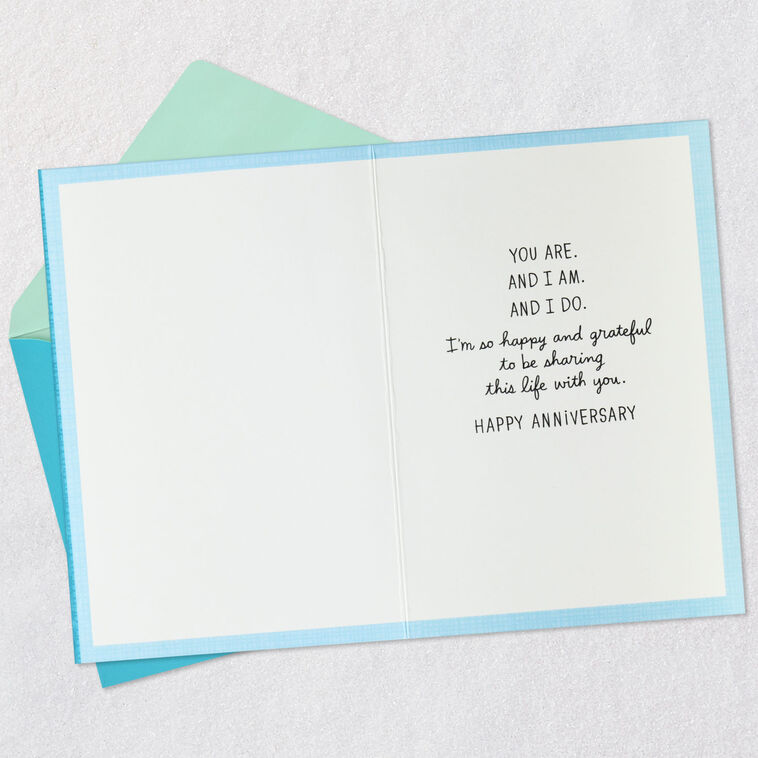 Hallmark You're An Amazing Husband Anniversary Card