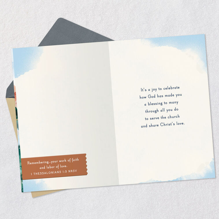 Hallmark You're An Inspiration And Blessing Ordination Anniversary Card For Priest